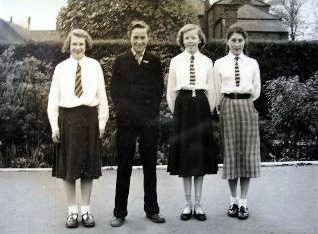 St Norbert's 1955 - Head Prefects