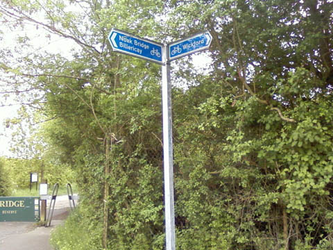Eastfield Road sign
