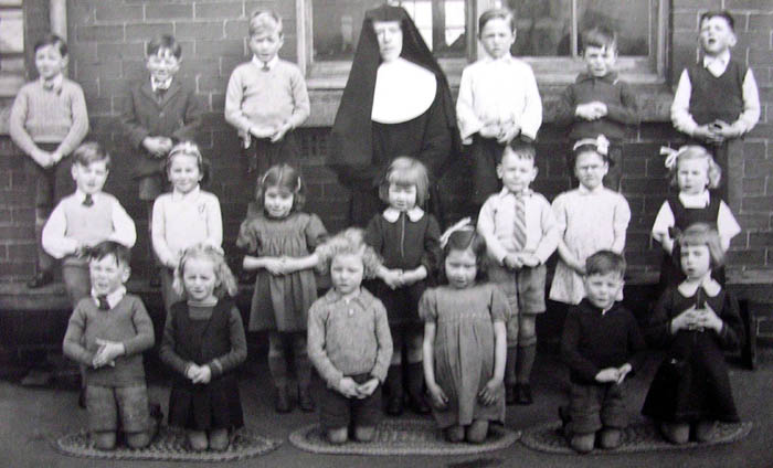 St Norbert's 1948-50 (?) - Sister Ceclia's class