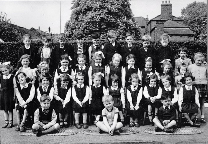 St Norbert's 1952/3 - Sister Bernard's class