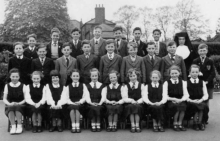 St Norbert's 1955 - Sister Bernard's class