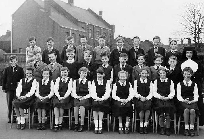 St Norbert's 1956 - Sister Bernard's class