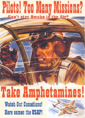 US pilots on amphetamines