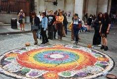 Rainbow Spiral - Covent Graden, London , July 1999