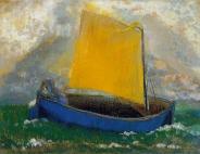 Odilon Redon - La Barque Mystique