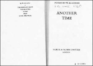 Another Time - title page