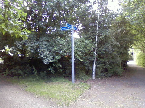 Coppice Lane sign