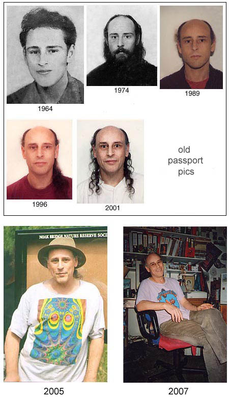 Weed's passport photos